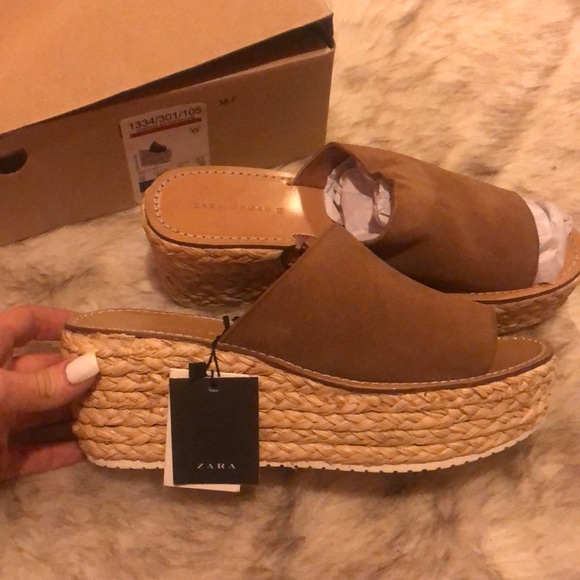 Zara Shoes - Zara sandals espadrille shoes platform